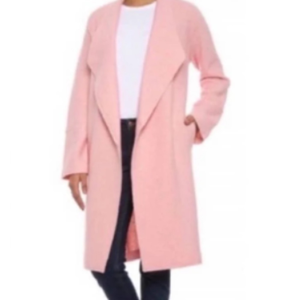 Tahari Pink Wool Women's Coat